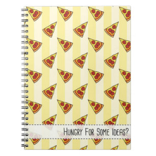 Cuaderno ¿Tienes Hambre De Algunas Ideas? (Pizza) - Portáti
