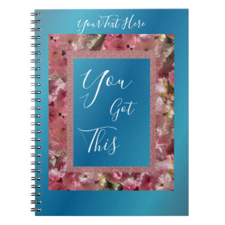 Cuaderno Tienes Inspirador Este Flástico De Primavera Rosa