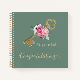 Cuaderno ¡Tienes la llave! Felicitaciones por tu nuevo hoga