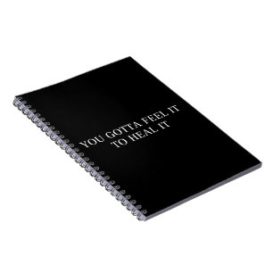 Cuaderno Tienes que sentirlo para sanarlo Salud mental Psic