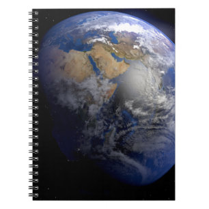 Cuaderno Tierra Azul desde el espacio Inspirador