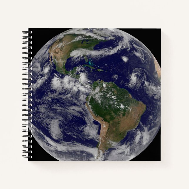 Cuaderno Tierra Completa Que Muestra Varios Sistemas De Tor (Anverso)