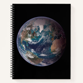 Cuaderno Tierra de Mármol Azul (Hemisferio Occidental)
