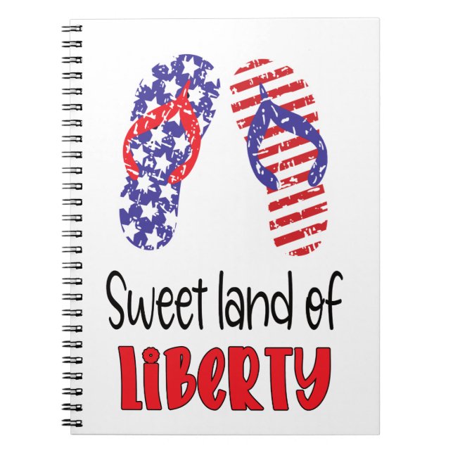 Cuaderno Tierra dulce de la libertad (Frente)