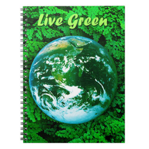 Cuaderno Tierra verde - conciencia ecológica