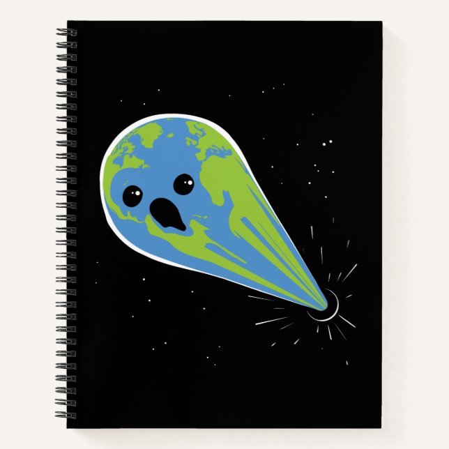 Cuaderno Tierra vs. agujero negro (Anverso)
