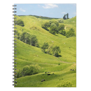 Cuaderno Tierras de cultivo cerca de Gisborne, Nueva Zeland