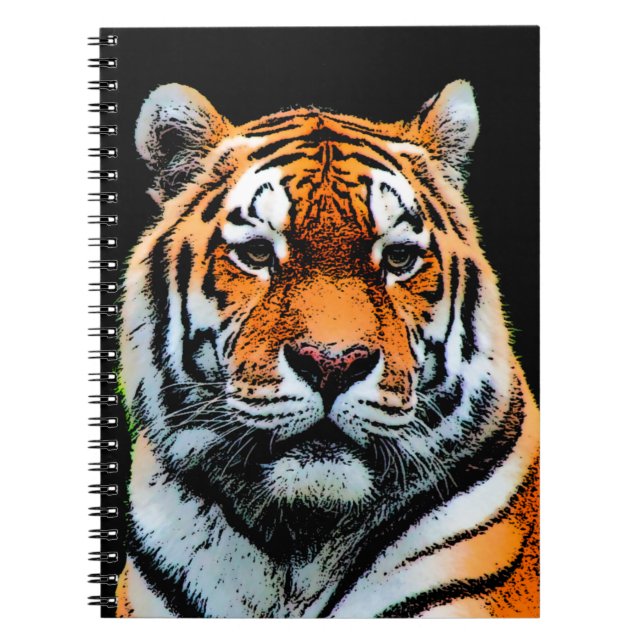 Cuaderno Tiger Eye Inspirador (Frente)