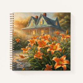 Cuaderno Tiger Lily Symbolism