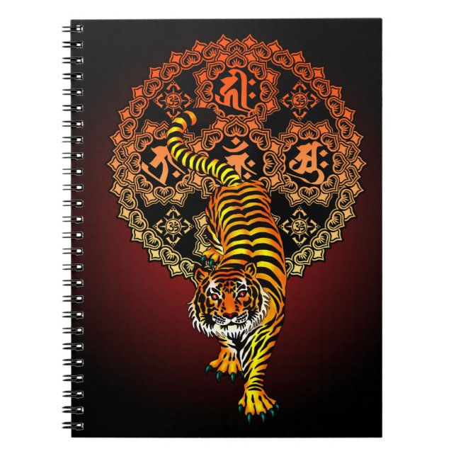 Cuaderno Tiger Mandala 02 (Frente)