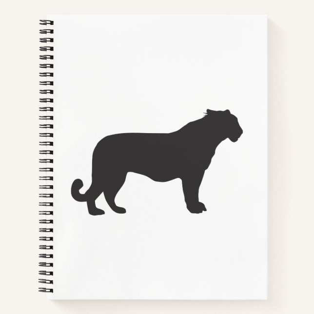 Cuaderno Tiger Silhouette (Anverso)