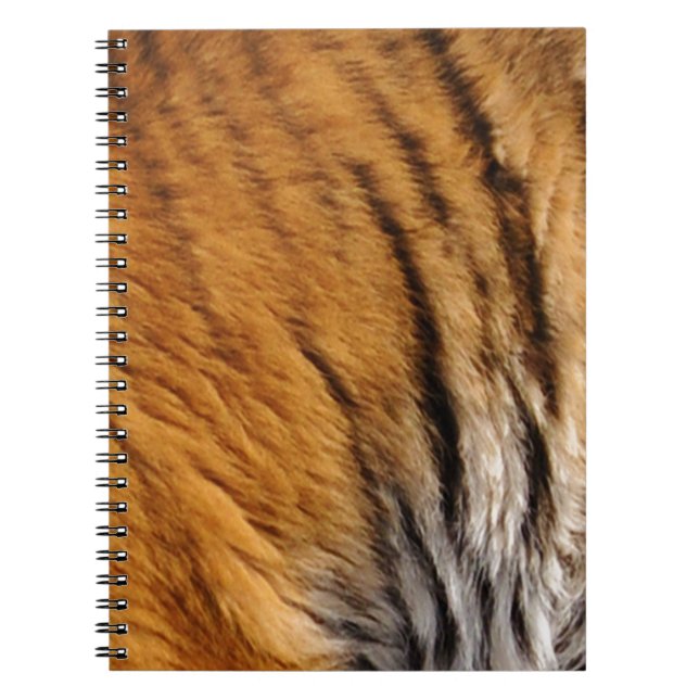 Cuaderno Tiger Stripes Big Cat con muestreo fotográfico (Frente)