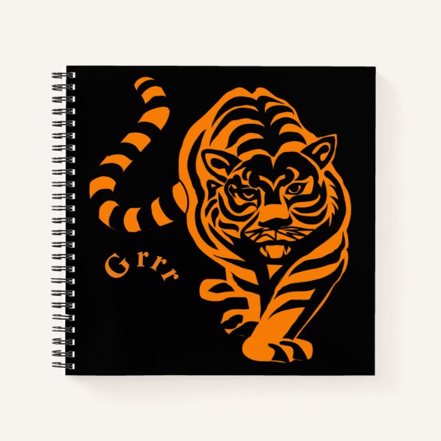 Cuaderno Tigre (Anverso)