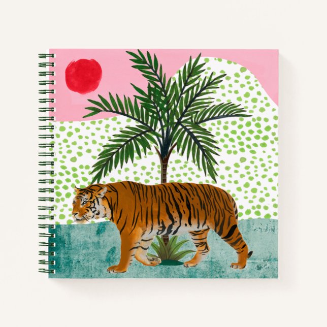 Cuaderno Tigre al amanecer (Anverso)