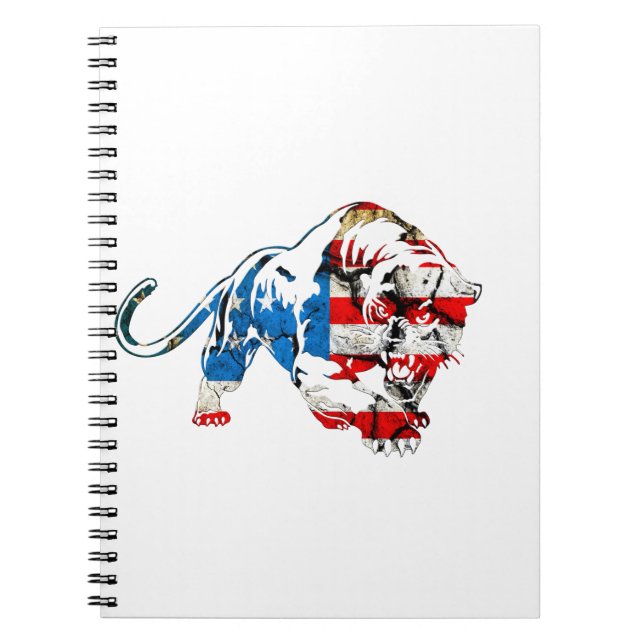 Cuaderno Tigre americano (Frente)