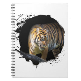 Cuaderno Tigre Animal Vie Sauvage Jungle Naturaleza Liberté