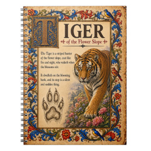 Cuaderno Tigre, Arte de Bestiario Medieval