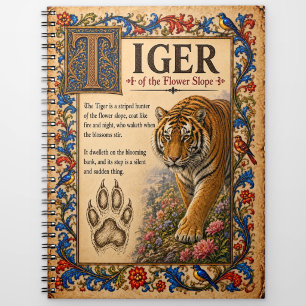 Cuaderno Tigre, Arte de Bestiario Medieval