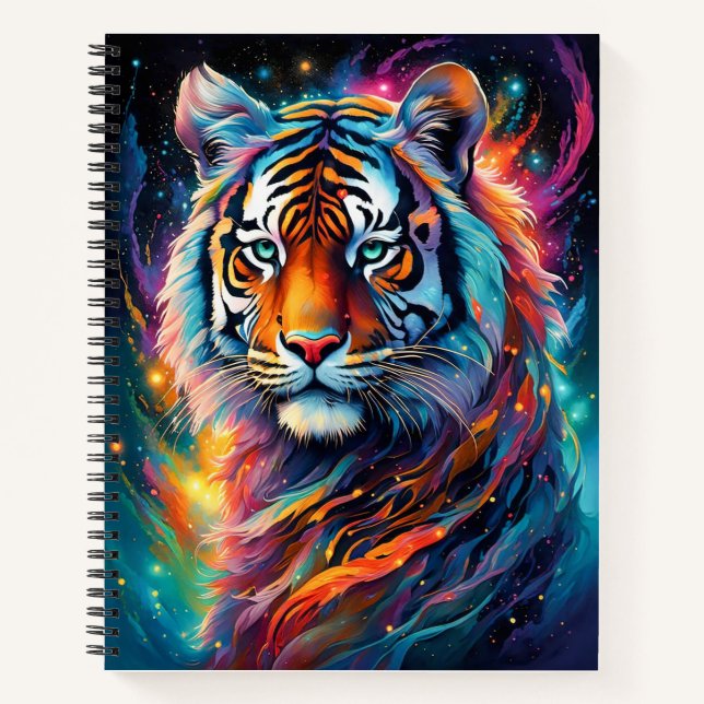 Cuaderno Tigre artístico (Anverso)