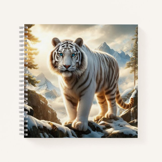 Cuaderno Tigre blanco (Anverso)