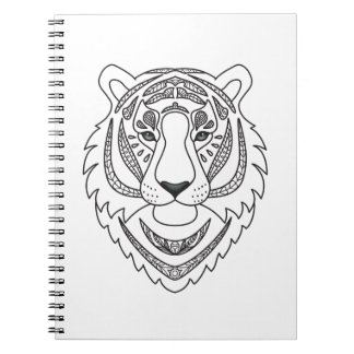 Cuaderno Tigre blanco inspirado