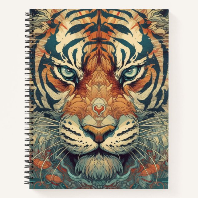 Cuaderno Tigre chino (Anverso)