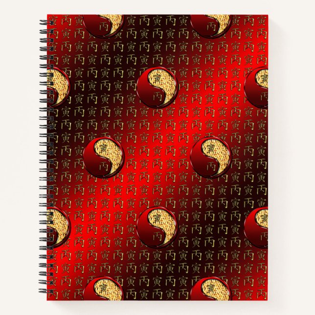 Cuaderno Tigre de Fuego (Anverso)