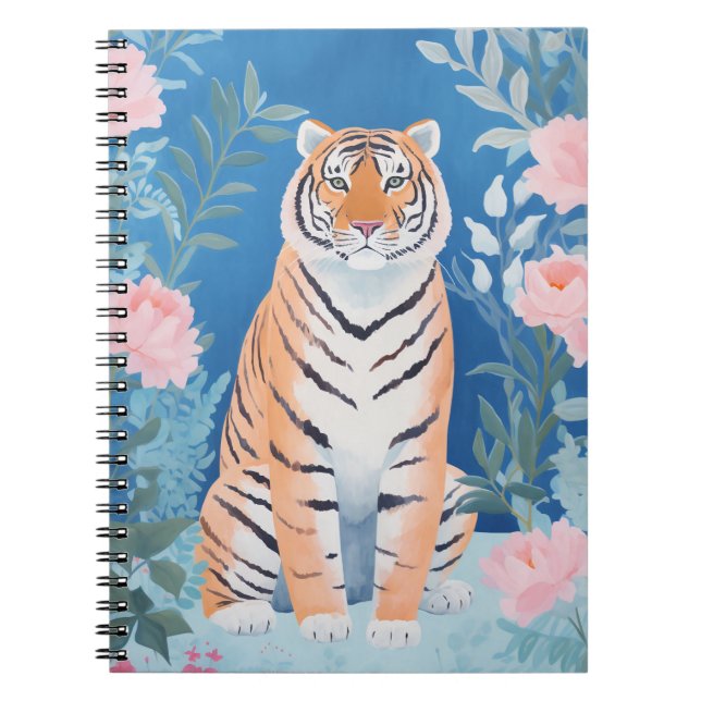 Cuaderno Tigre de jardín (Frente)