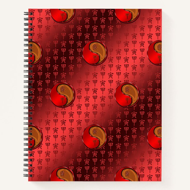 Cuaderno Tigre de Madera (Anverso)