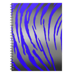 Cuaderno Tigre de plata tira azul