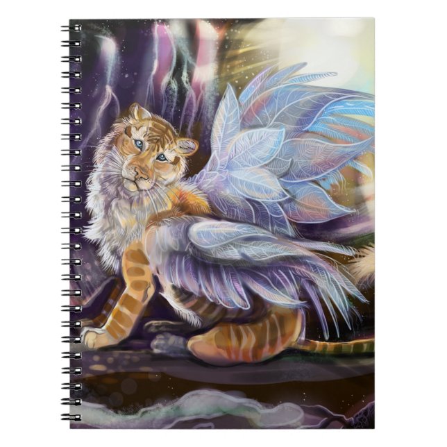 Cuaderno Tigre del ala del hielo (Frente)