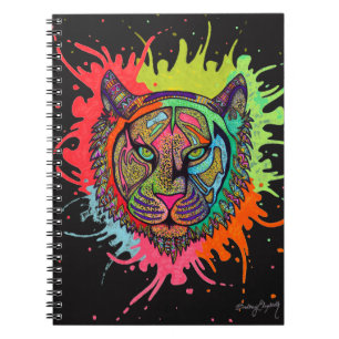 Cuaderno Tigre del arco iris