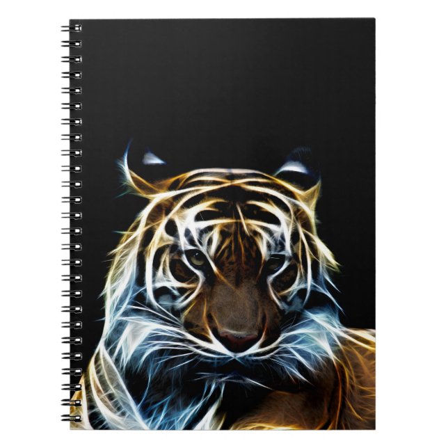 Cuaderno Tigre del fractal (Frente)