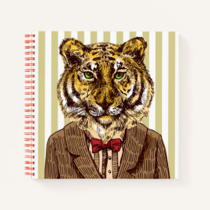 Cuaderno Tigre En El Desgaste De La Noche
