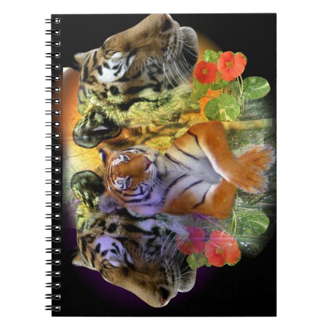 Cuaderno Tigre en el zoológico Henry Doorly (Frente)
