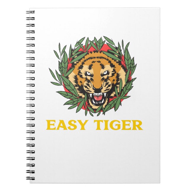 Cuaderno Tigre fácil (Frente)