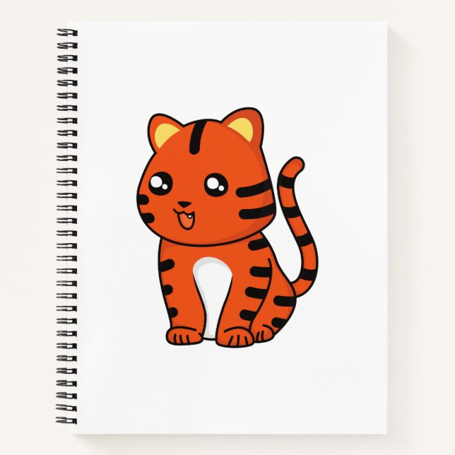 Cuaderno Tigre lindo (Anverso)