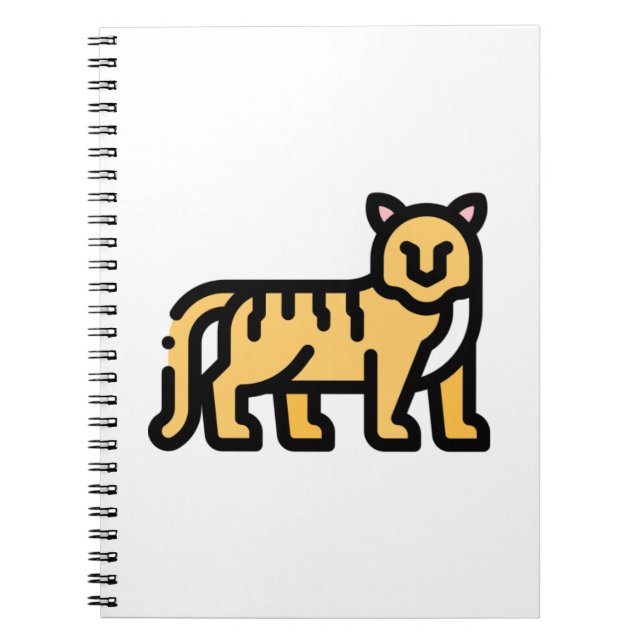 Cuaderno Tigre pequeño (Frente)