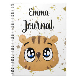 Cuaderno Tigre pequeño rosado