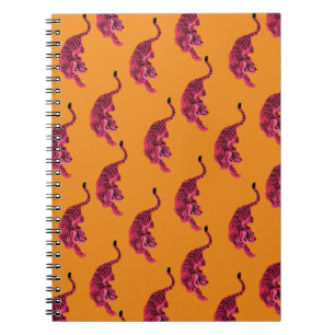 Cuaderno Tigre - Rosa Vibrante