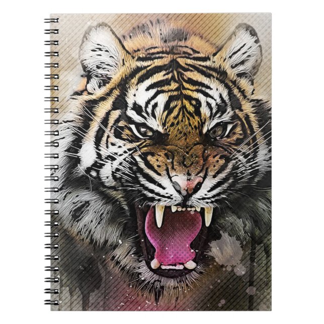 Cuaderno Tigre ruidoso (Frente)