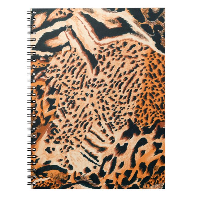 Cuaderno Tigre sin foco, leopardo y jaguar. Textos sin foco (Frente)