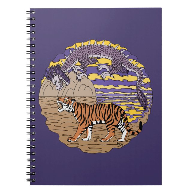 Cuaderno Tigre y dragón (Frente)