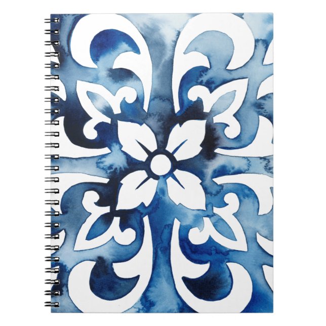 Cuaderno Tile cobalto II (Frente)