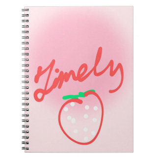 Cuaderno TimelyStrawberry 苺 ノートブック