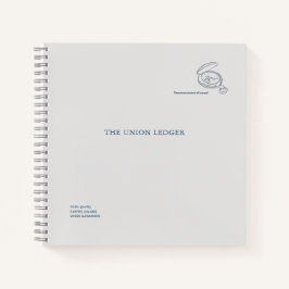 Cuaderno Timepiece- Minimalist Marriage Union Ledger