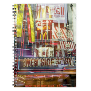 Cuaderno Times Square en Twilight