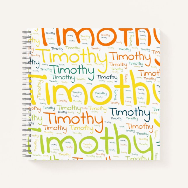 Cuaderno Timoteo (Anverso)