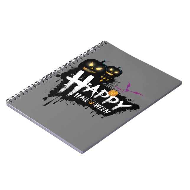 Cuaderno Tinta de la noche: Foto espiral inspirada por Hall (Lado Izquierdo)