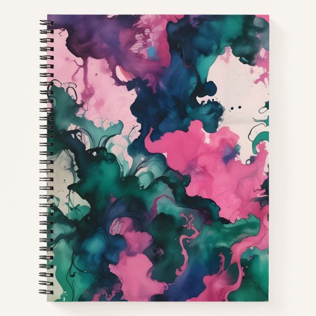 Cuaderno Tinta Derramada (Anverso)